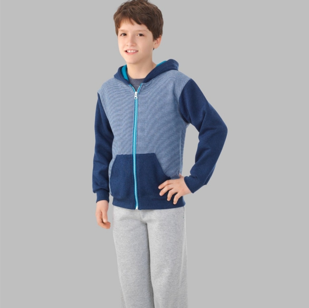 NWT Fruit of the Loom Boys XS 4/5 Hoodie